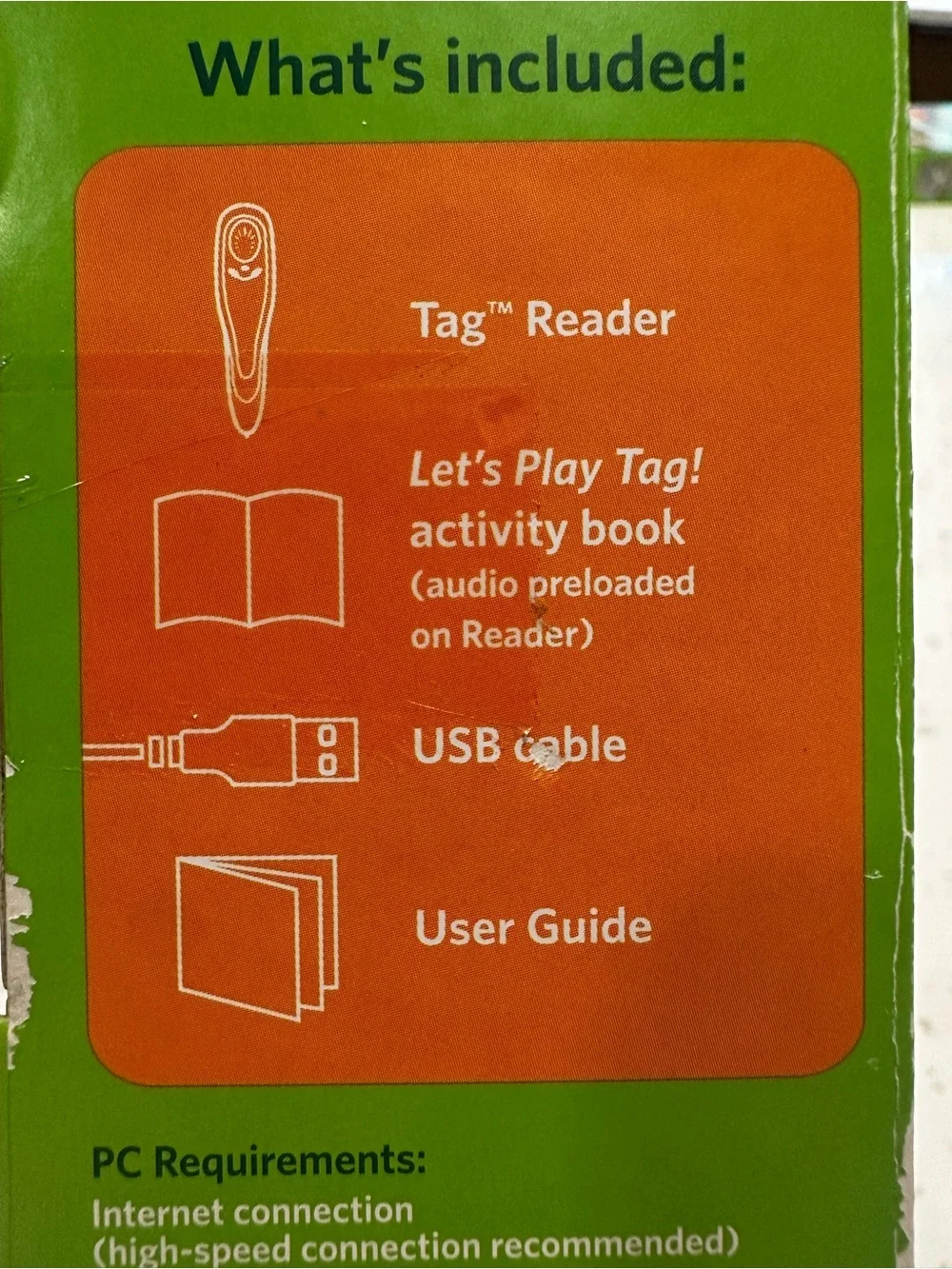 Leapfrog tag reading